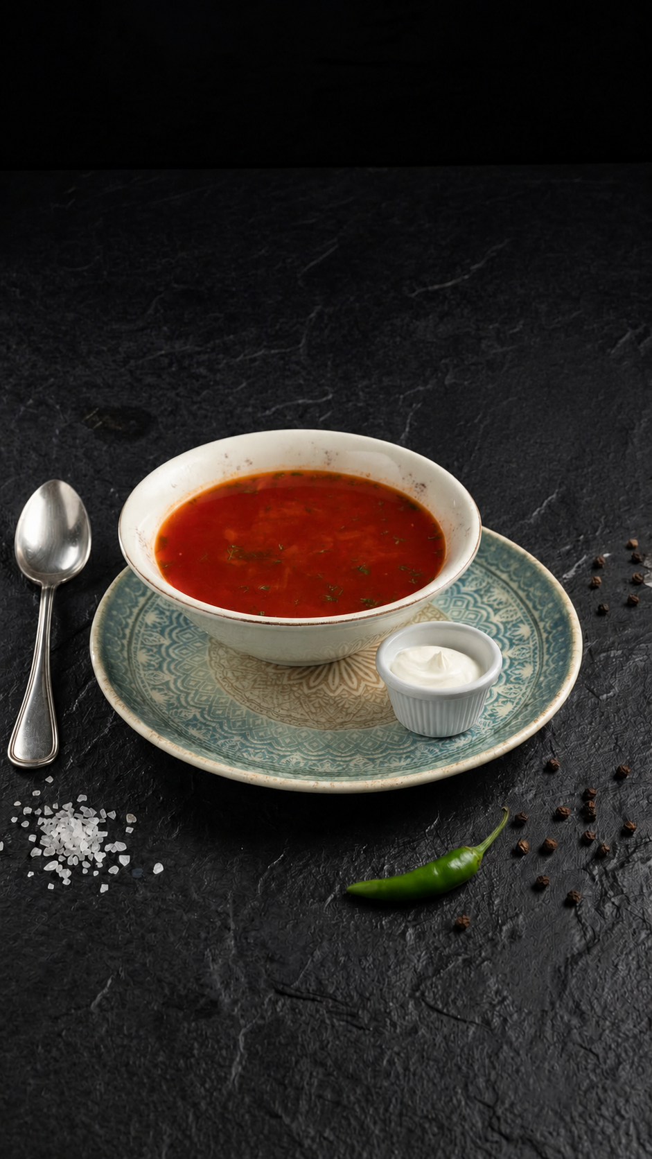 Borscht dish
