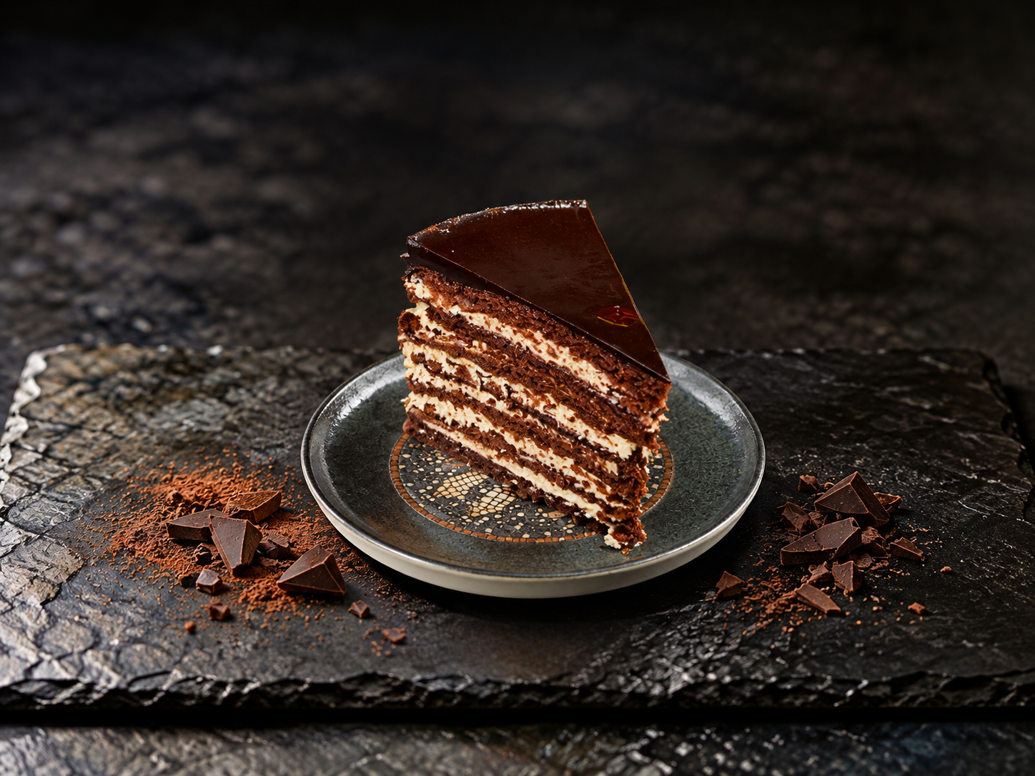 Chocolate Honey Cake dish
